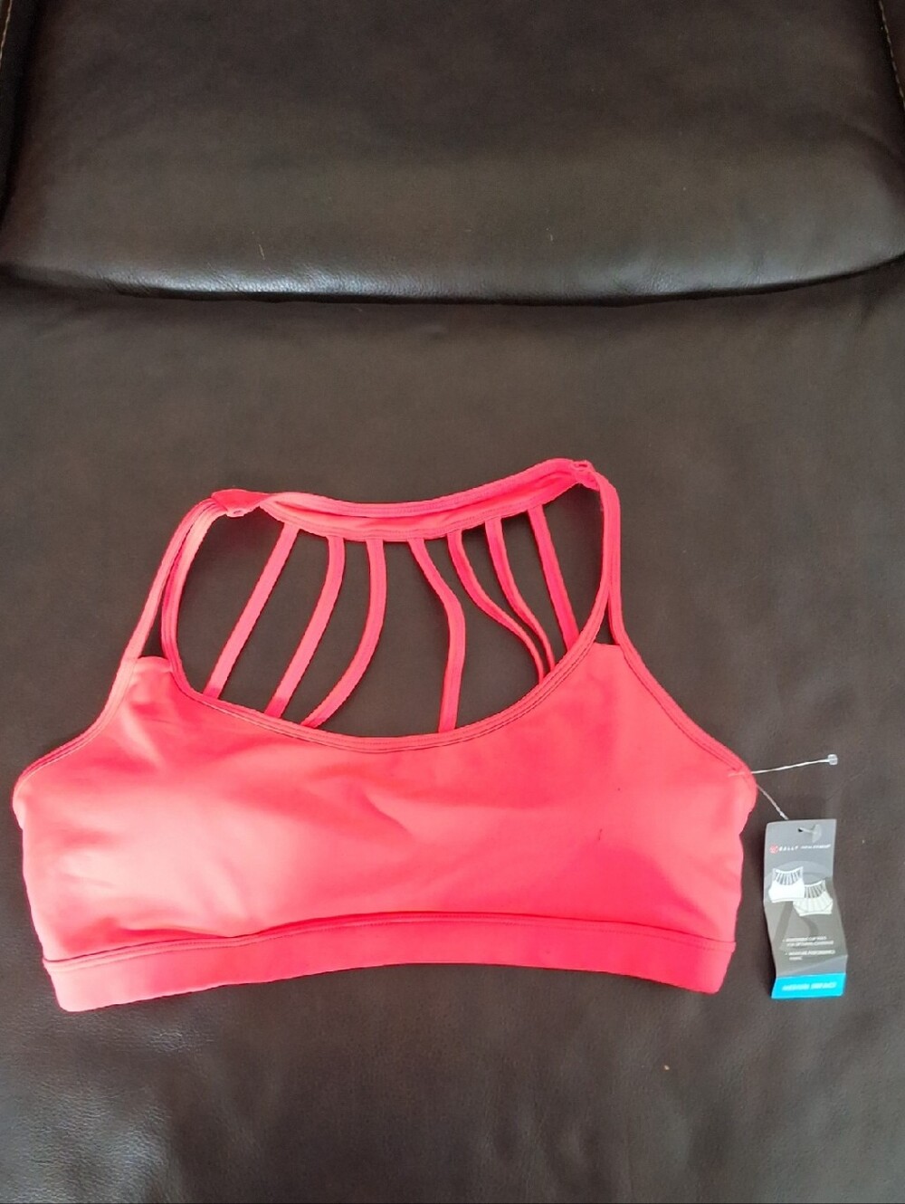 Bally Red Strappy Back Sports Bra